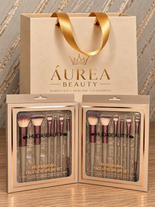 🖌️ Set de Brochas Profesionales para Rostro y Ojos