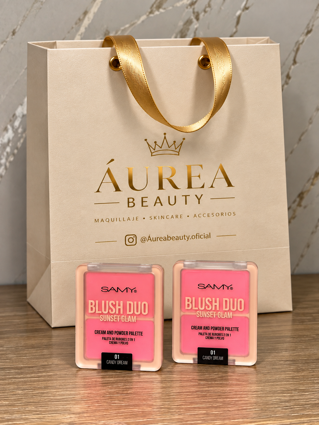 🌸 Blush Duo Sunset Glam – Samy