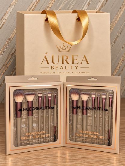 🖌️ Set de Brochas Profesionales para Rostro y Ojos
