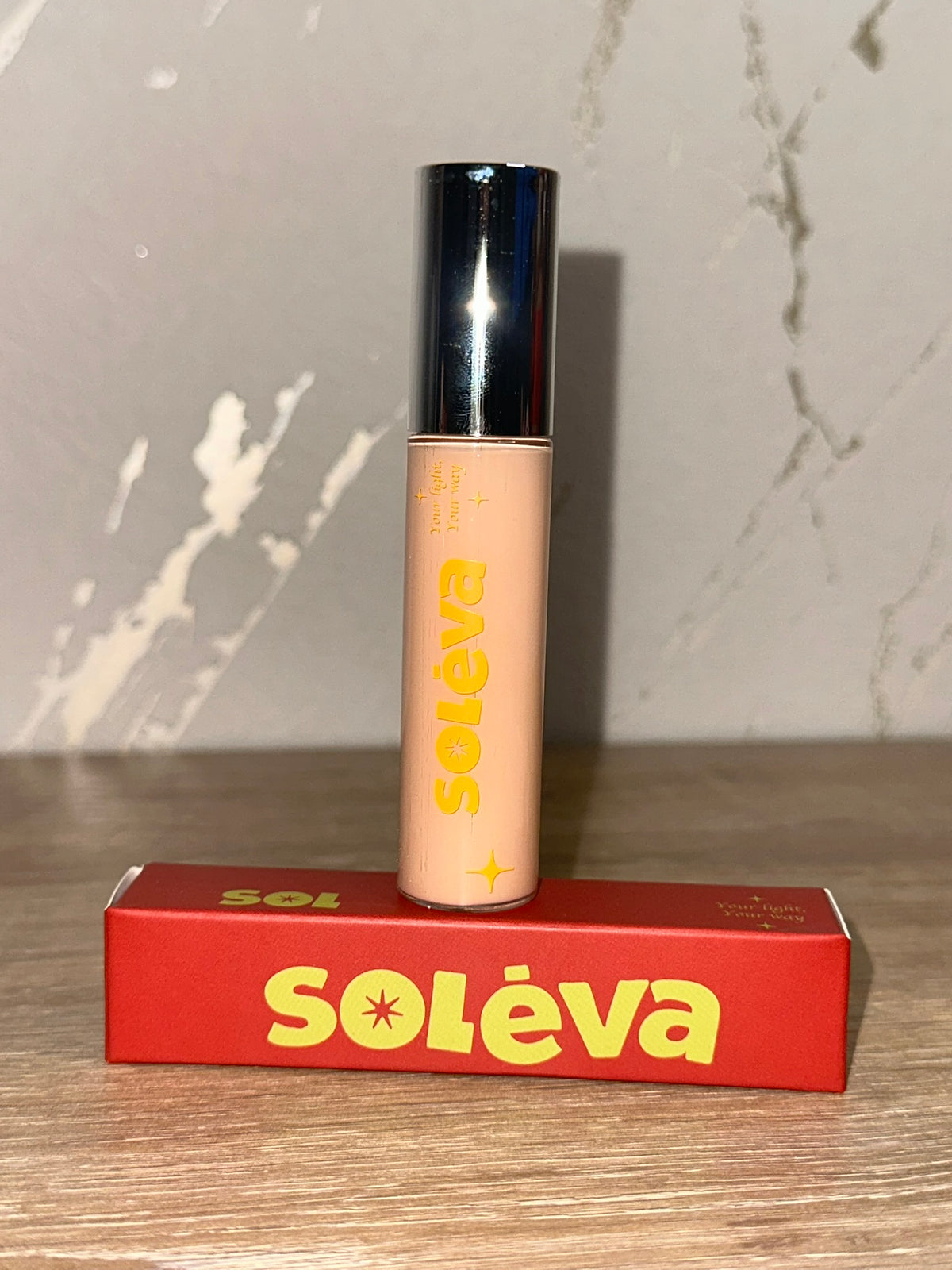 corrector Líquido Solēva tono 02